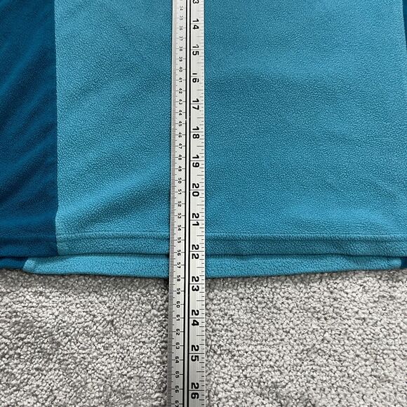 Columbia Jacket Womens Small Blue 1/4 Zip High Neck Fleece Pullover Outdoor - Picture 7 of 12